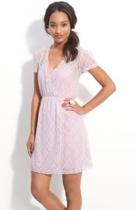 Lilac lace dress