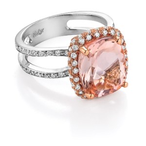 Makur Morganite Split shank