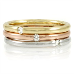 diamond accent bands