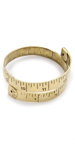 Tape measure bracelet