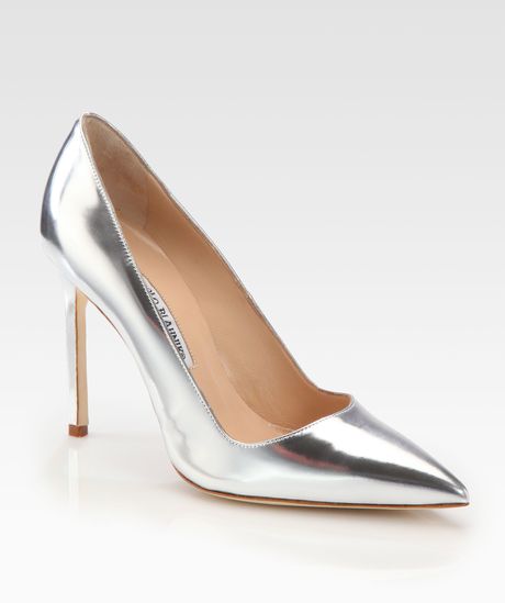 Manolo Blahnik Silver