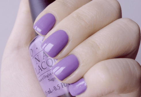 Lilac nails1