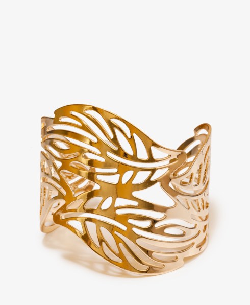 cutout leaf cuff