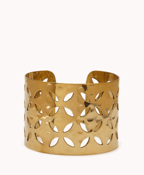 cutout petal cuff